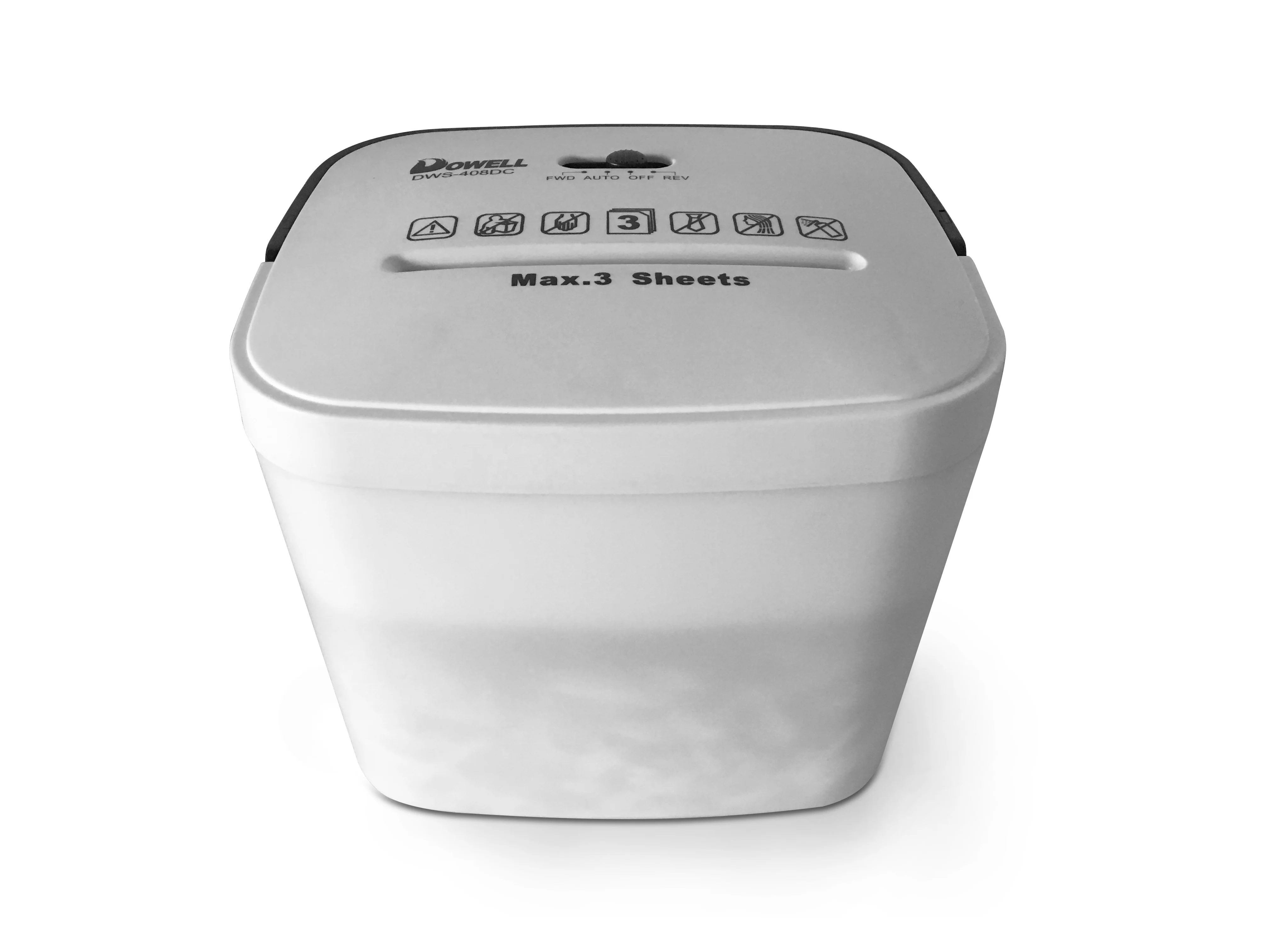 Paper Shredder Cross Cut 6 Sheets (3 Sheets Folded) Mini Paper Shredder