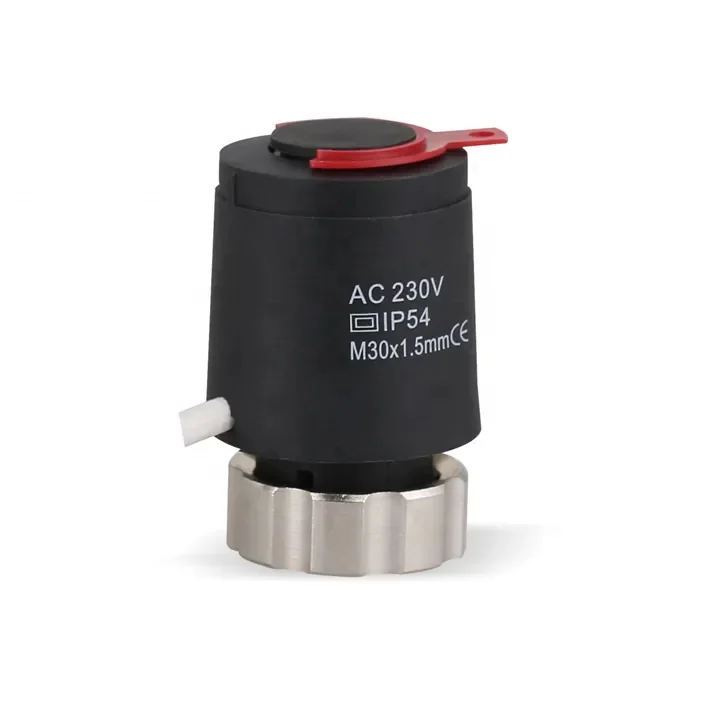 230V M30X1.5 Under floor heating thermal thermal Water separator heads electric actuator