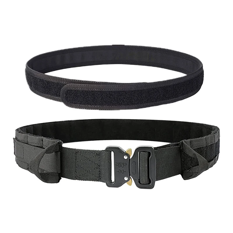 Adjustable Tactical Waist Seal Set Practical Molle Belt For Paintball Hunting and Outdoor Activities