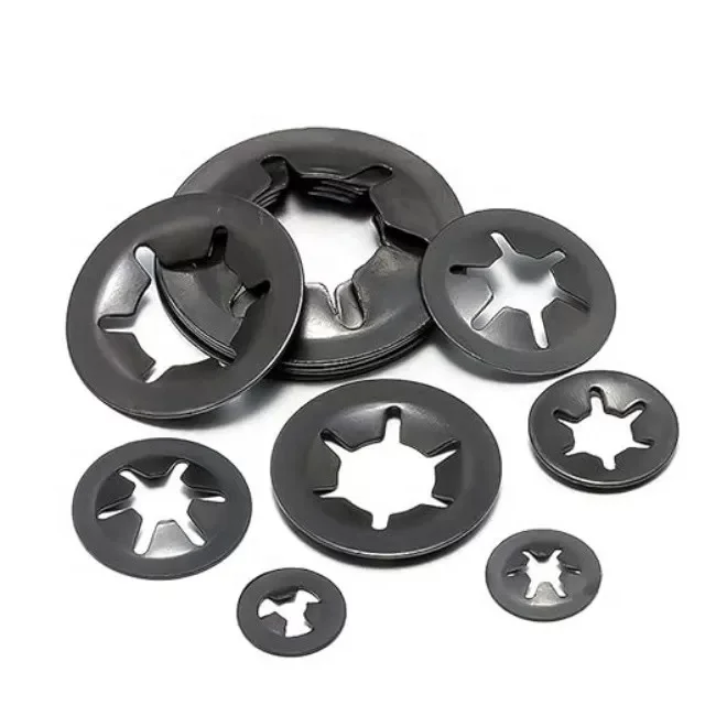 65 mn Steel Star Lock Axle Washer Stainless Steel Dome Cap Washer Manganese Steel Belleville Spring Circlip Bearing Washer