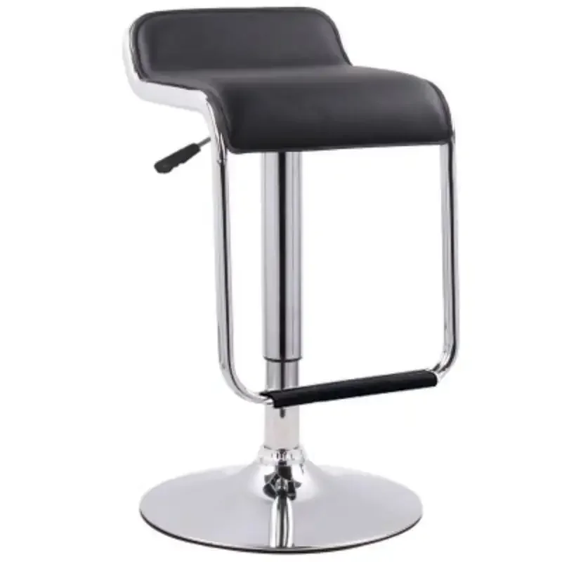 PU Leather Padded Metal Frame Counter Height Swivel Stool for Bar Kitchen Office or Living Room-Cafe Use