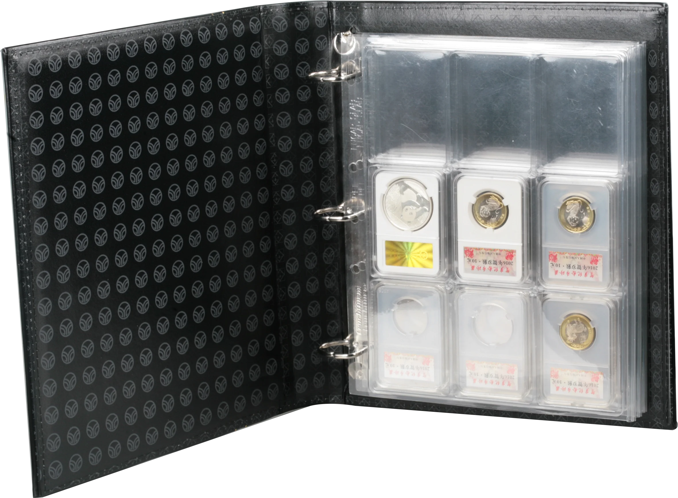 Coin album PVC gift 4 pages 9 pages each page coin collection page/Banknote display