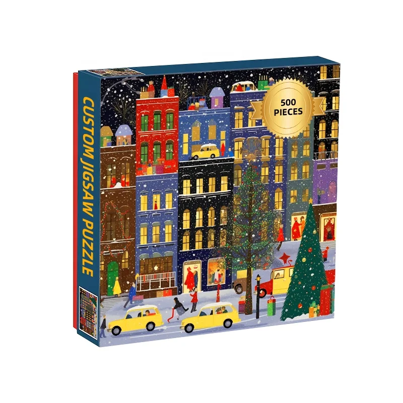 Top Quality Custom Jigsaw Mini Puzzle Piece Cheap Price Manufacturer Puzzles Game For Children