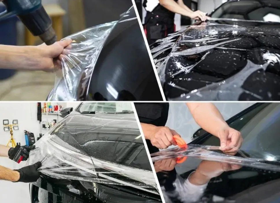 Sijiatex Warranty 3 Years TPU film for Super Gloss Anti Scratch Transparent Car Body Paint Film