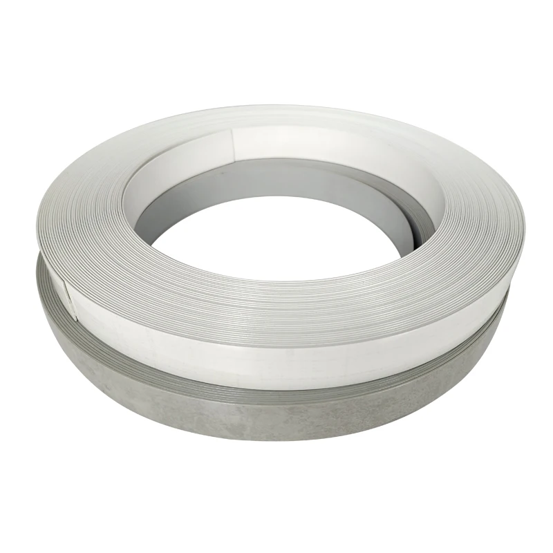 High Glossy 3.0mm 0.35mm Width PVC Plastic Edge Banding Tape Edgebands