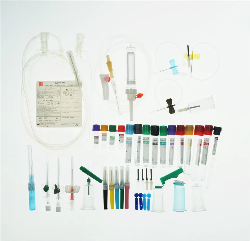 Sterile Disposable Blood Sample Collection Tube Medical Vacuum Blood Collection Tube 5-7ml