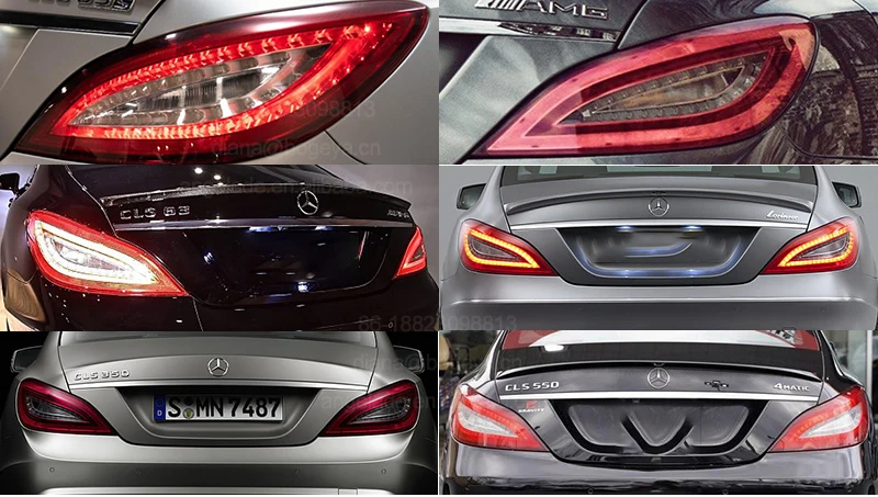 Original Genuine LED Rear Lights Tail Light for Mercedes Benz CLS W218 2011-2017