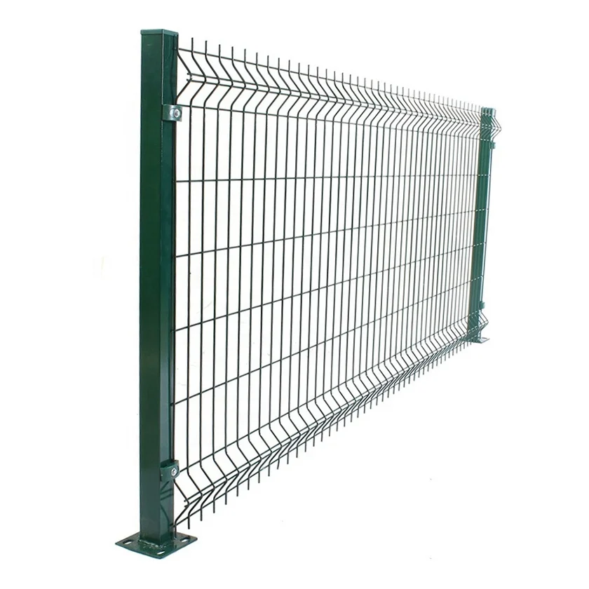Easily Assembled 3D Curved Fence for Quick Installation and Longevity