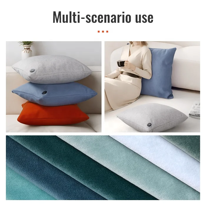 Anjuny Usb Heating Device Heated Chargeable Throw Pillow With Nano Sliver Heating Pad Outdoor