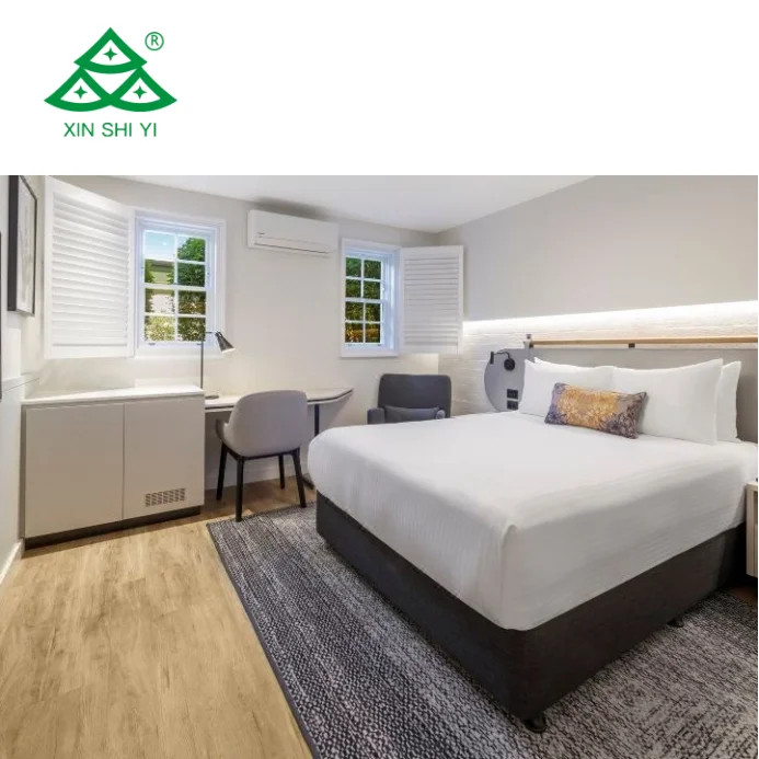 Factory Bespoke Modern hotel furniture bedroom suite set furniture luxury 5 star hotel furniture set