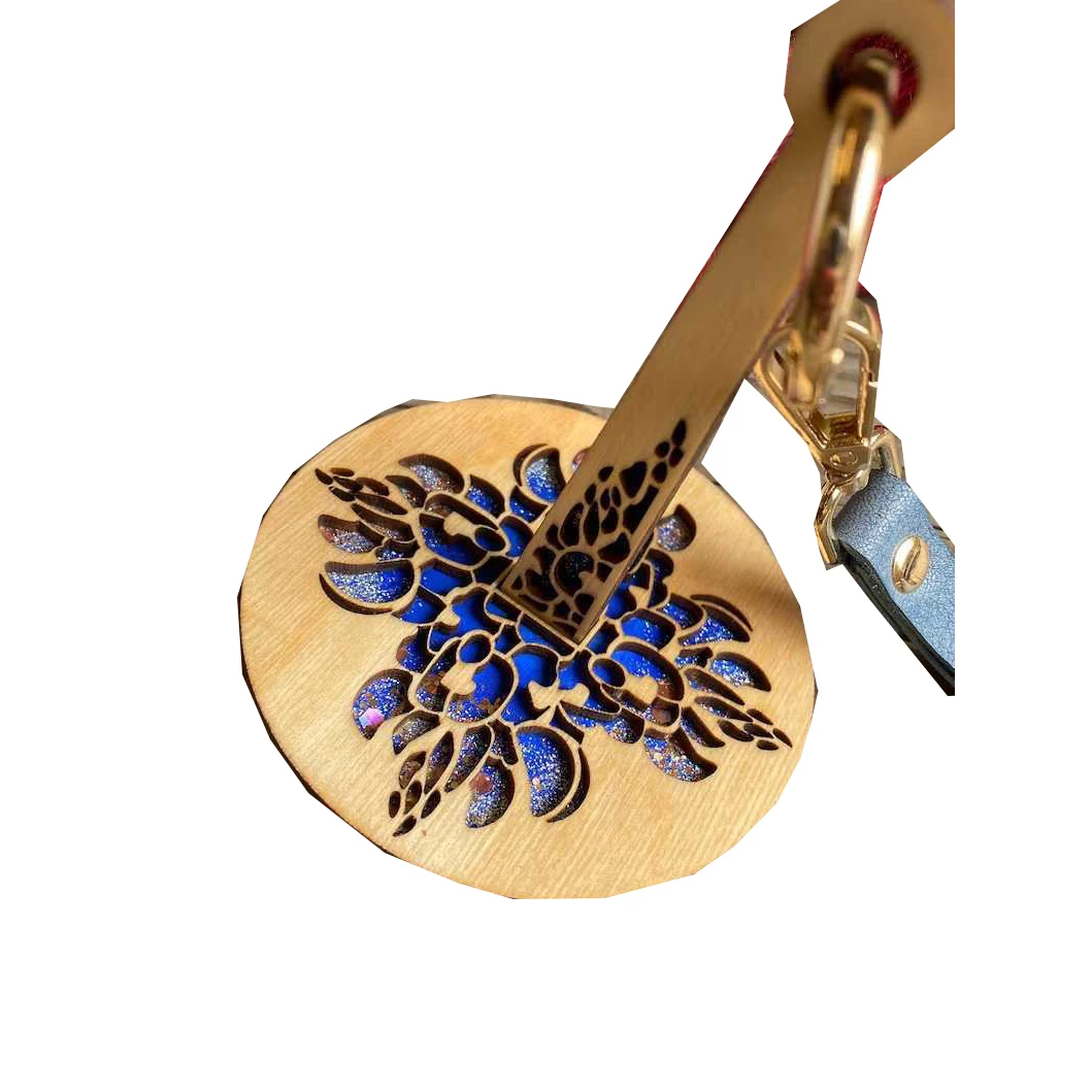 Portable Wrist Yarn Holder Yarn Storage Knitting  Wooden Wrist Strap Crocheting Wooden Wrist Strap Knitting Crocheting Supply