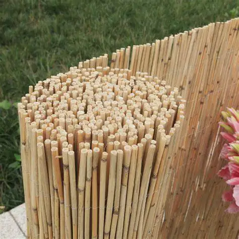 Natural Curtain Reed Partition Decoration Grass Curtain Bamboo Curtain for Sell 2023