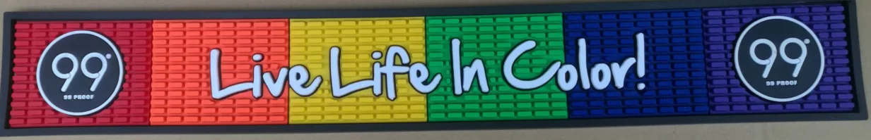 Premium Bar Mat 10mm Thick Durable and Stylish Service Bar Mat for Spills Coffee Bars Restaurants Counter Top Dish Drying Mat