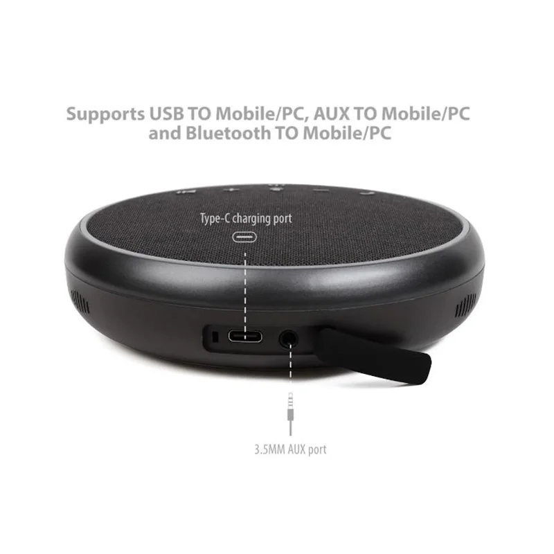 Подходящий USB подключение Bluetooth к мобильному телефону и компьютерному динамику беспроводной микрофон для