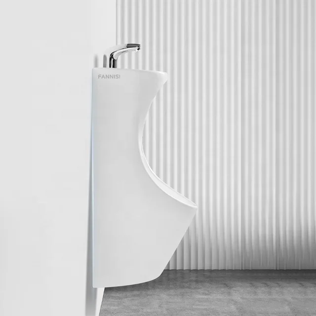 Hot sale suitable many people Smooth Water Scientific Design Waterless Floor Urinal