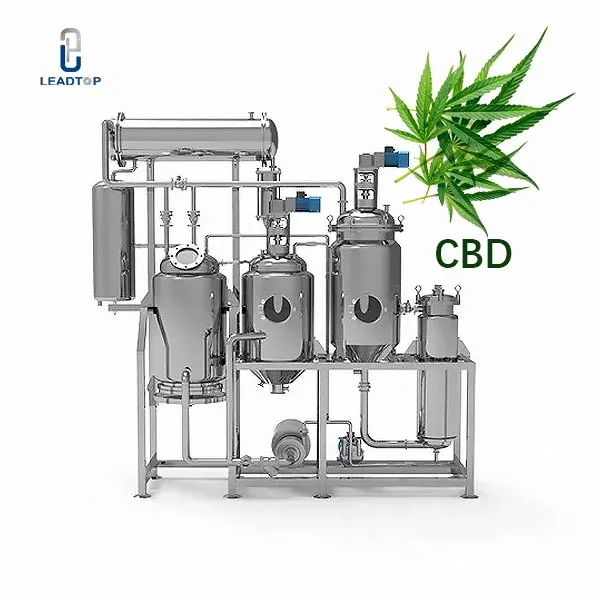 Commercial Hemp Cbd Oil Extraction Machines Solvent Extracting  Oil Extracting Machine