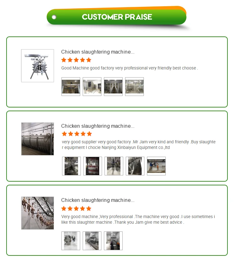 Best price stainless steel complete 1000 bph poultry slaughtering equipment