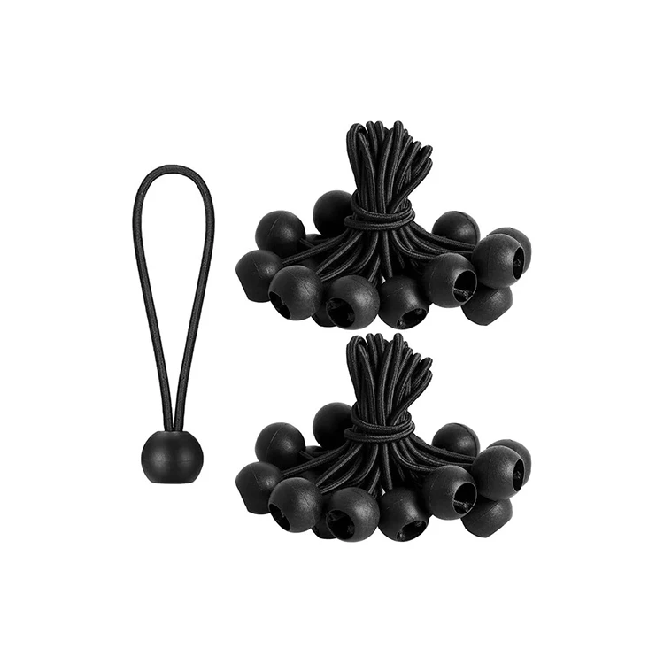 Эластичные шнуры с шариками набор тяжелых 25 универсальных эластичных шнуров сверхпрочный эластичный шнур идеально подходит для кемпинга фургона