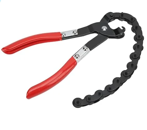 14 Wheel Exhaust Pipe Tailpipe Cutter Plier Chain Type Universal Auto Repair Tool for PVC Copper Tube