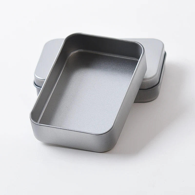 hot sale products high quality Customized square Metal square cookie tin box Gift USB Tin Box packaging