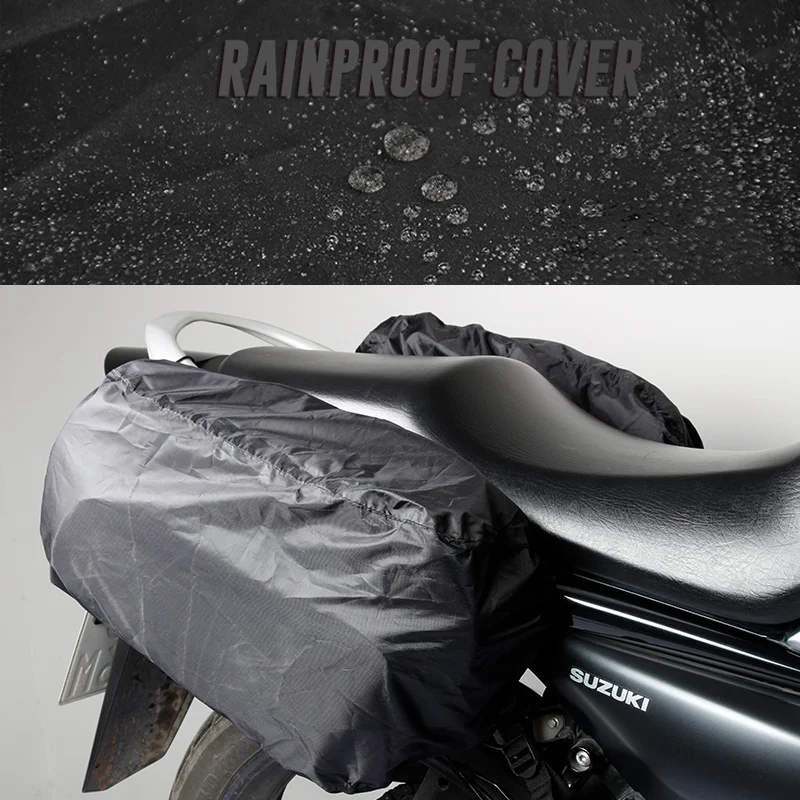 Expanding Motorbike Saddle Bags Motorcycle Pannier