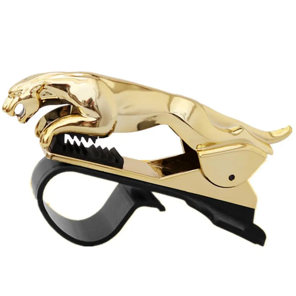 Car Phone Holder Leopard Cheetah 360 Degree GPS Navigation Dashboard Phone Holder For iPhone 8 Plus XS XR 11 Por MAX S10 Mate30