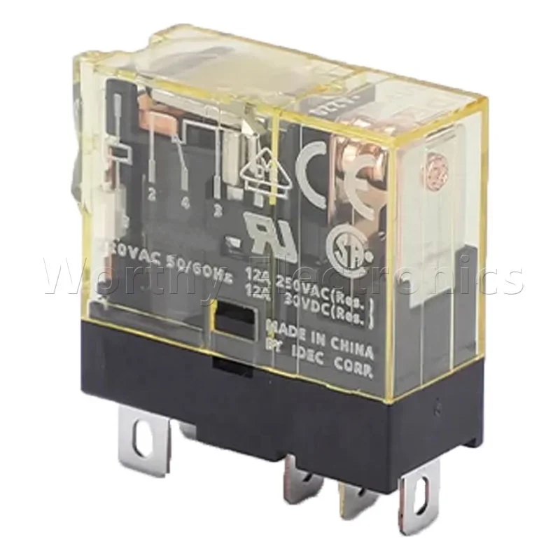 WGZX электронный компонент реле связи 24V/220VAC 12A 5PIN DIP RJ1S-CL-A модуль