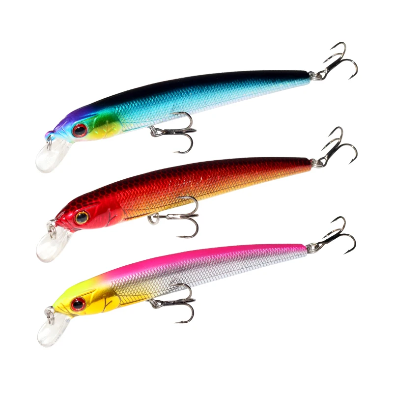 Ilure Wholesale 8g 10cm Artificial Bionic Floating ABS Plastic Hard Body Fishing Lures, Minnow Fishing Lure