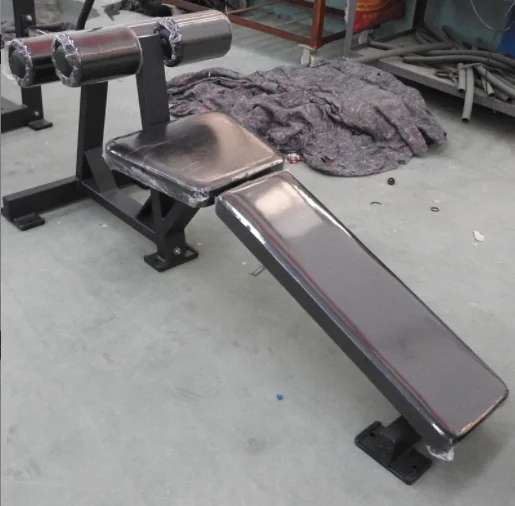Commerical Strength Gym Adjustable Decline Ab Bench