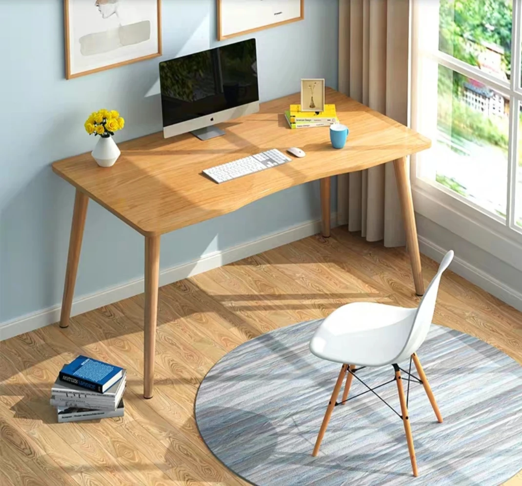 Modern simple study desk industrial style sit standing table computer desk