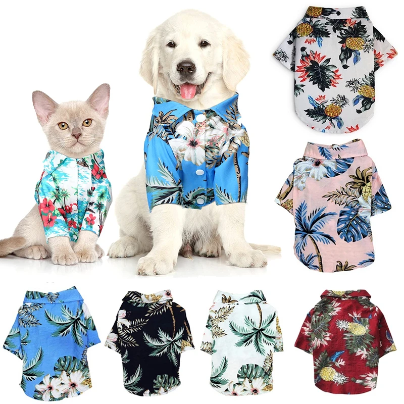 Video Sample Available Custom Dogs Printed T Shirts for Different Sizes Multiple Colors Cats Rabbit Pets Apparel Dog Pet Clothes