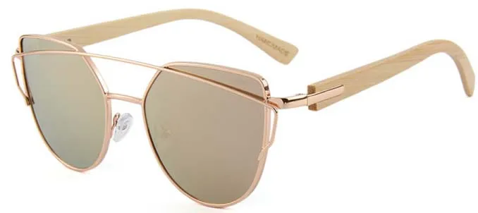 Polarized 2020 wooden bamboo sunglasses with competitive price