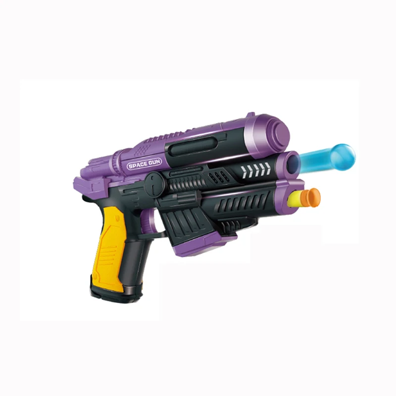 
Educational Plastic Toys DIY Assemble Eva & TPR Soft Bullet Gun Toys for Kids 