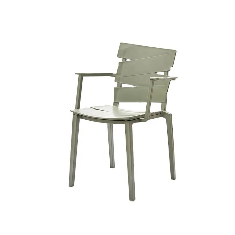 Wholesale Cheap Modern Design PP Plastic Armchair Arm Designer Chair Dining Room