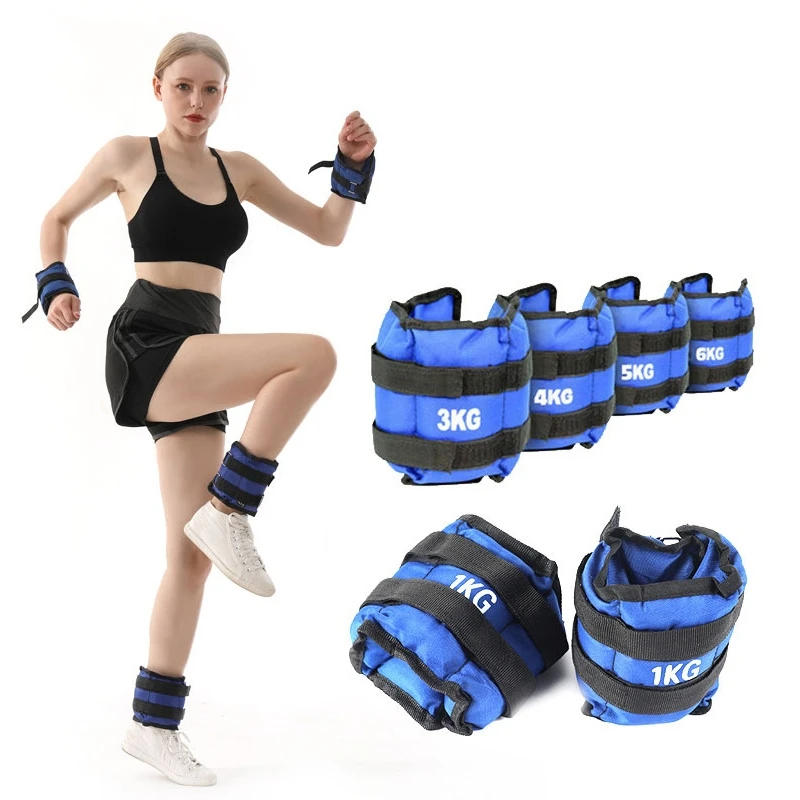Wholesale Fitness Resistance Training  Ankle Wrist Weights Band Sandbag weight lifting band