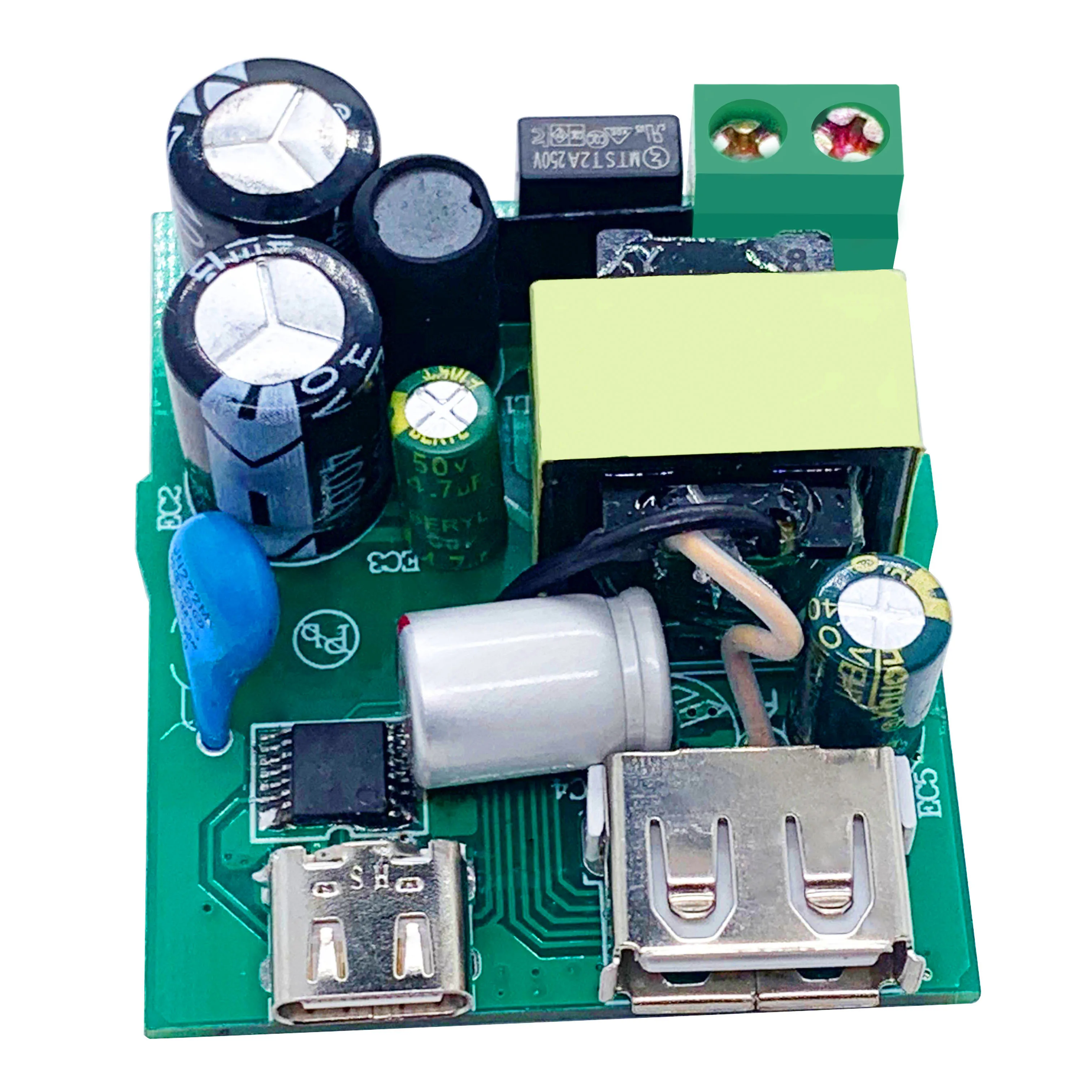 Printed Assembly Circuit Board Type C Pd Quick Qc 3.0 Charger Pcba For Mobile Phone And Charger Dock