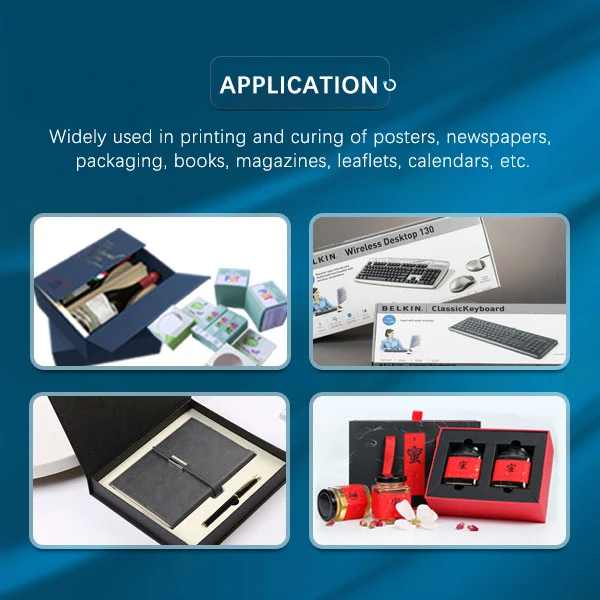 Hybrid UV LED Curing System for Offset Presses with UV Mercury Lamp Compatibility