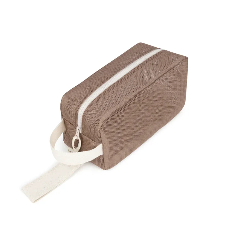 new arrival Mesh Cosmetic Bag Travel Portable Storage Organizer Toiletry bag college student pencil case