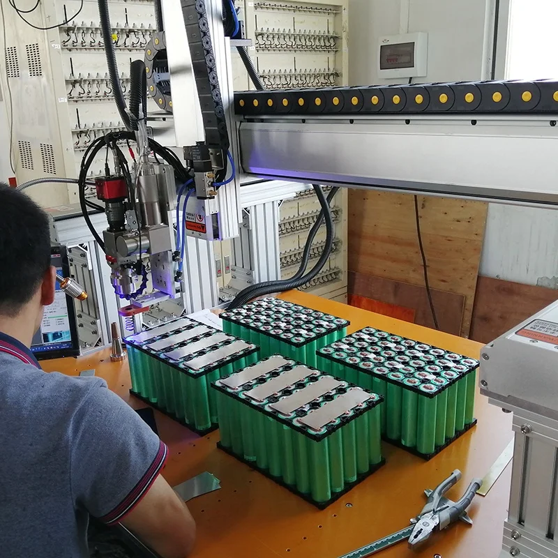 high speed 3000W battery laser welding machine for battery pack Aluminum copper connecting piece