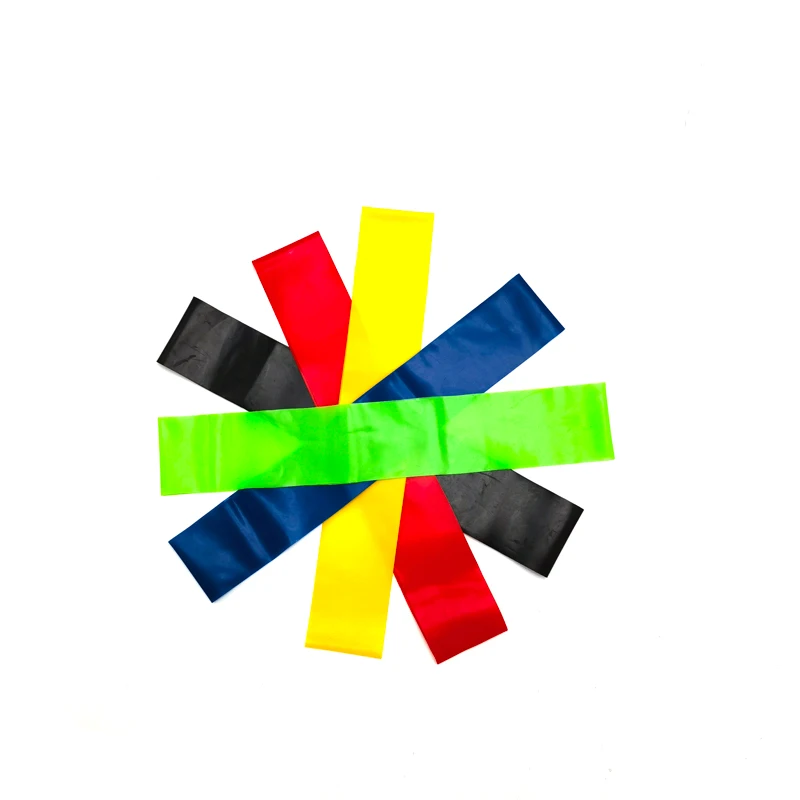 Latex Resistance Loop Bands Portable Custom Popular Hip Exercise Elastic Resistance Yoga Bands