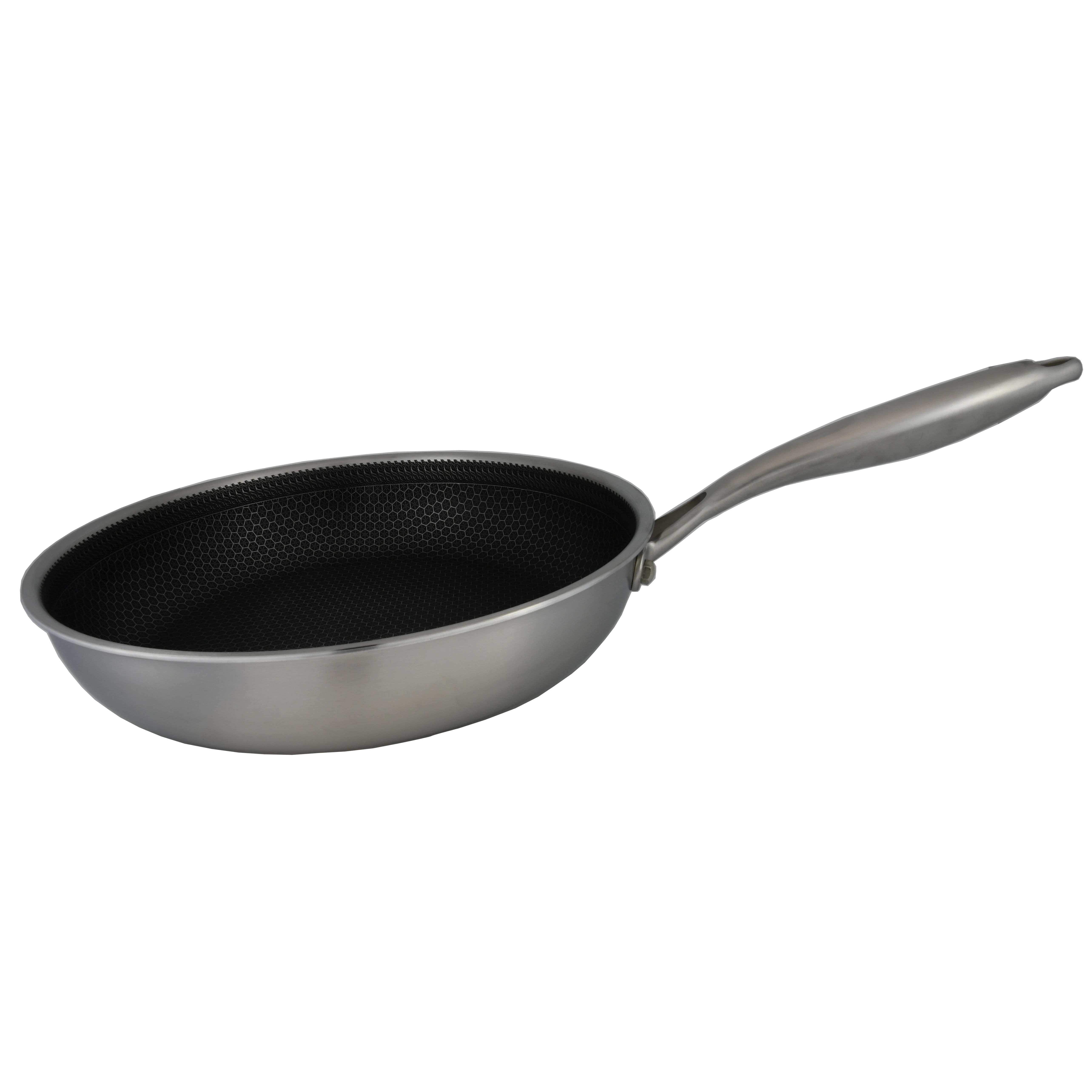 2023 Whole Sale High Quality 316 Stainless Steel Non Stick Pans Fry Cookware Without Coating