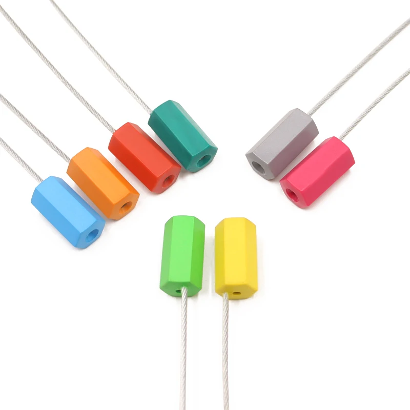 PN-CS5101 pull tight abs coated truck trailer door locking 1.8mm wire cable seal