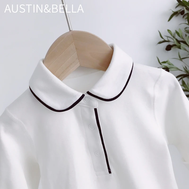 AustinBella/wholesale boutique clothing for baby clothes high quality toddler boy romper jumpsuit fall cotton manufacture custom