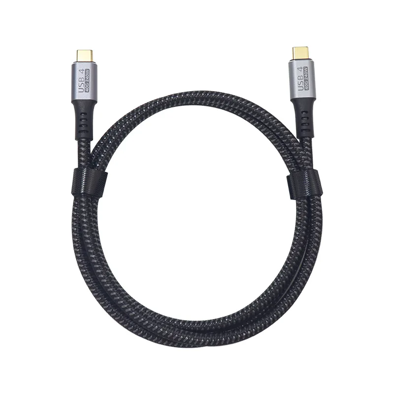 PD 240W USB C To Type C HD 8K 4K 60Hz  40Gbps USB4.0 Thunderbolt3 4  240W high speed Fast Charging Converter Cable Adapter