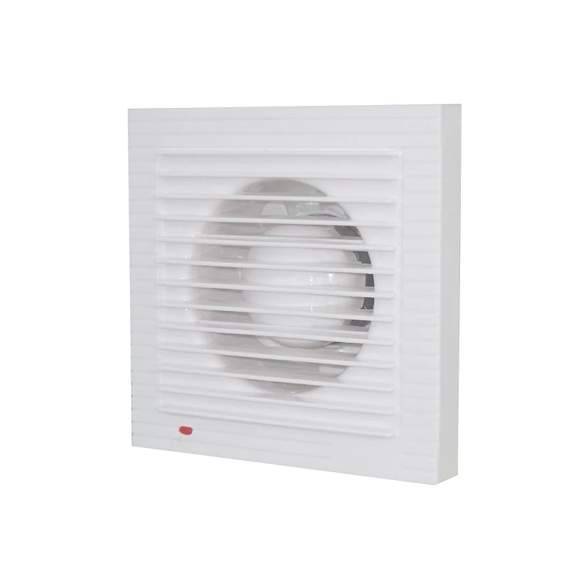 2023  Made In China Kitchen Bathroom Exhaust Fan Square Ceiling Duct Fan 6 Inch Low MOQ Window Axial Fan Water Proof