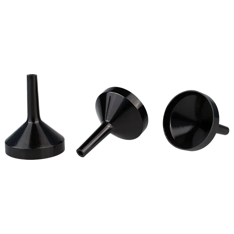 
High Quality Small Metal Aluminum Gold Silver Empty Oil Essential Perfume Refill Tool Perfume Funnel For Spray Atomizer 