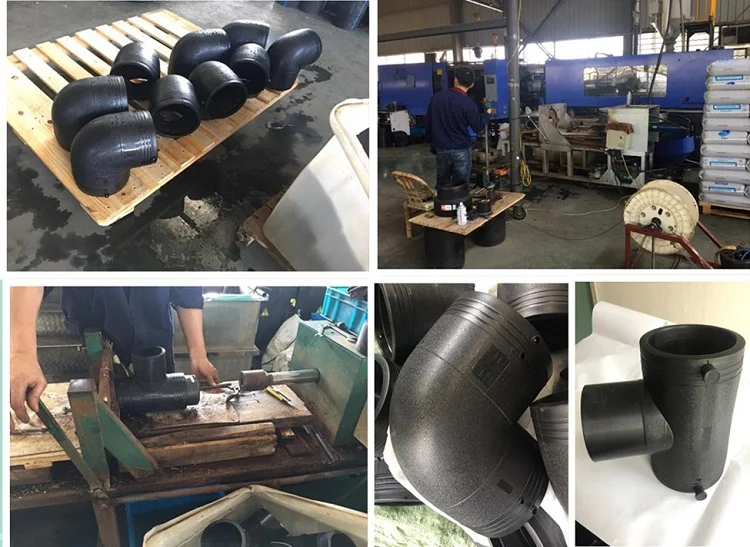 
Plumbing Pn10 HDPE Electrofusion Pipe Fitting Stub End House Price pe100 Flanges 