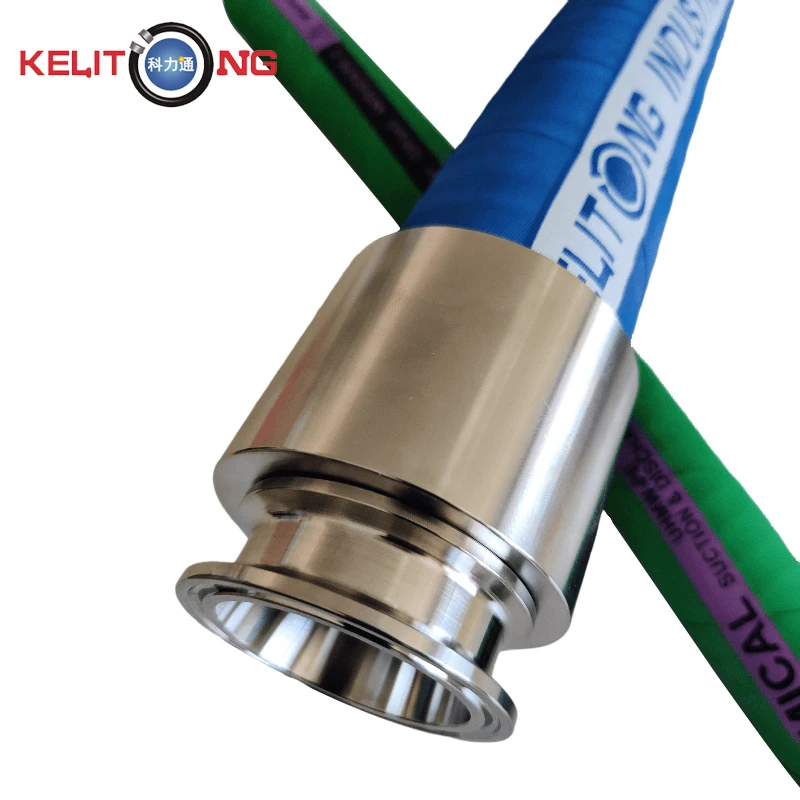 High Flexible Chemical Hose EPDM UHMWPE Acid Alkali Solvent and Chemical Rubber Suction Discharge Hose