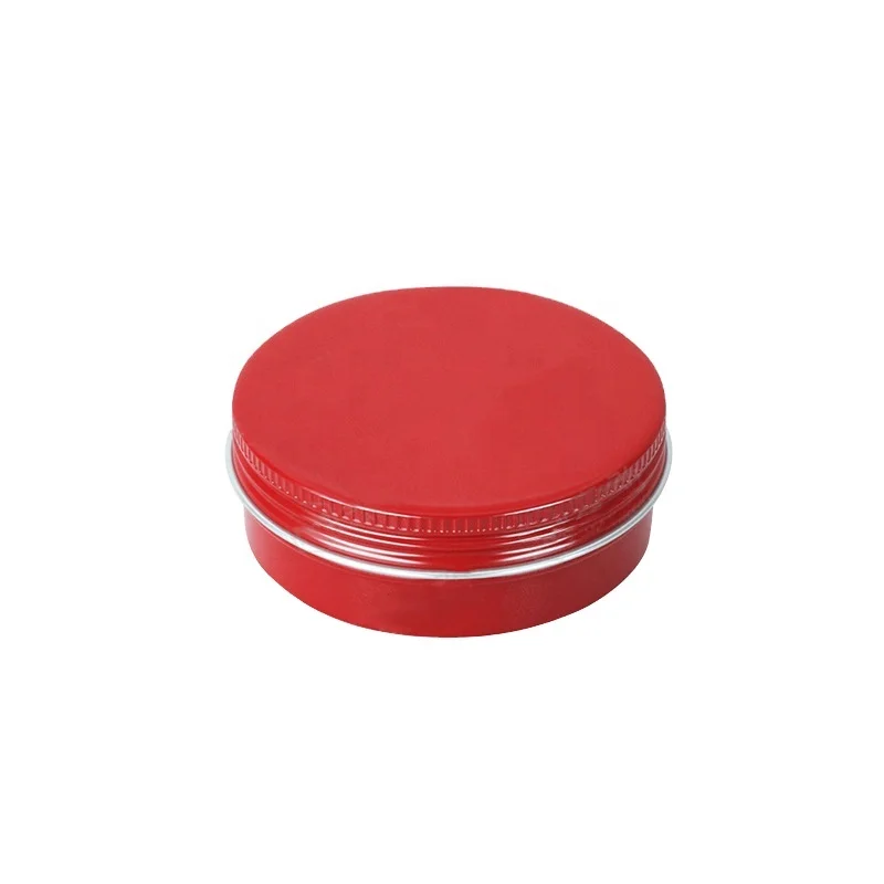 High Quality Empty Gold Round 5Ml 10Ml 15Ml 30Ml 50Ml 6Ml 80Ml 100Ml Saffron Tin Boxes Small Metal Aluminum Tin Can For Gift