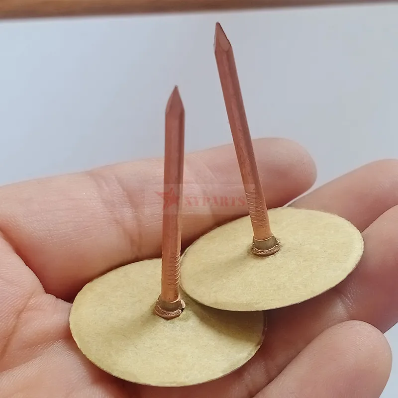 10 ga Duct Liner Weld Pin copper coated weld nail zin coated welding pin